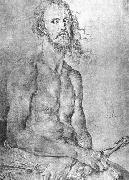 Albrecht Durer Self-Portrait as the Man of Sorrows Sweden oil painting artist